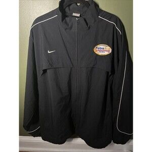 Vintage NCAA Nike Colorado Buffalo Jacket Mens XXL Black Windbreaker Game Worn